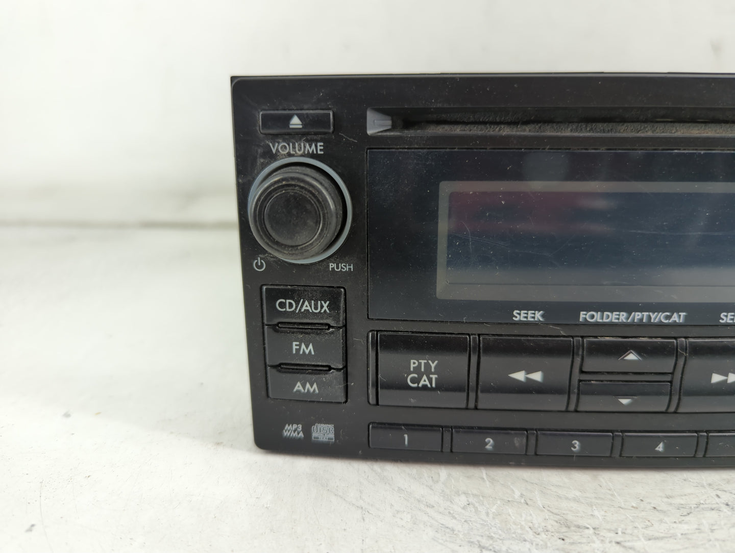 2012-2014 Subaru Impreza Radio AM FM Cd Player Receiver Replacement P/N:86201FJ620 Fits Fits 2012 2013 2014 OEM Used Auto Pa