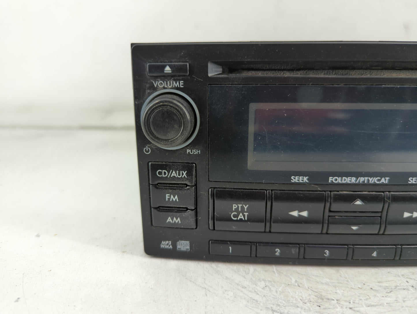 2012-2014 Subaru Impreza Radio AM FM Cd Player Receiver Replacement P/N:86201FJ620 Fits Fits 2012 2013 2014 OEM Used Auto Pa