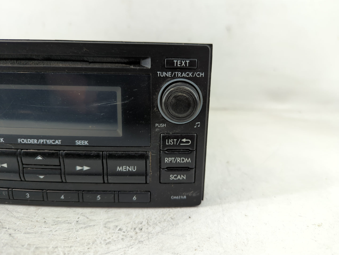 2012-2014 Subaru Impreza Radio AM FM Cd Player Receiver Replacement P/N:86201FJ620 Fits Fits 2012 2013 2014 OEM Used Auto Pa