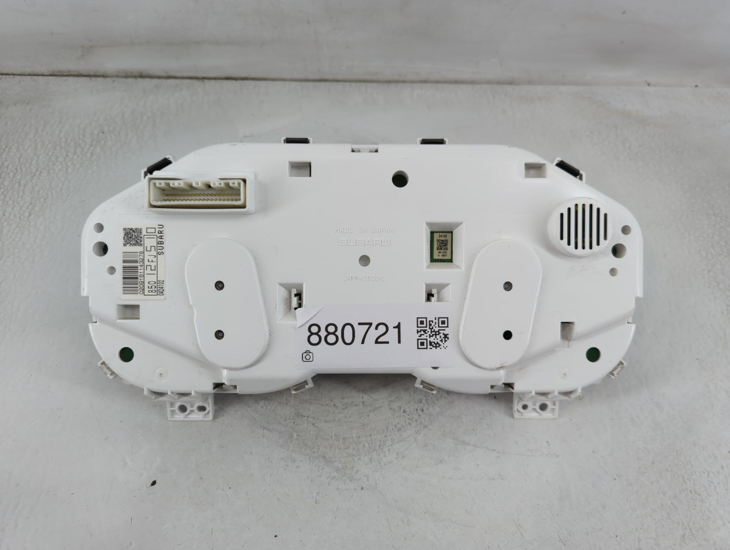 2014 Subaru Impreza Instrument Cluster Speedometer Gauges P/N:0209161143278 85012FJ510 Fits OEM Used Auto Parts - Oemusedaut