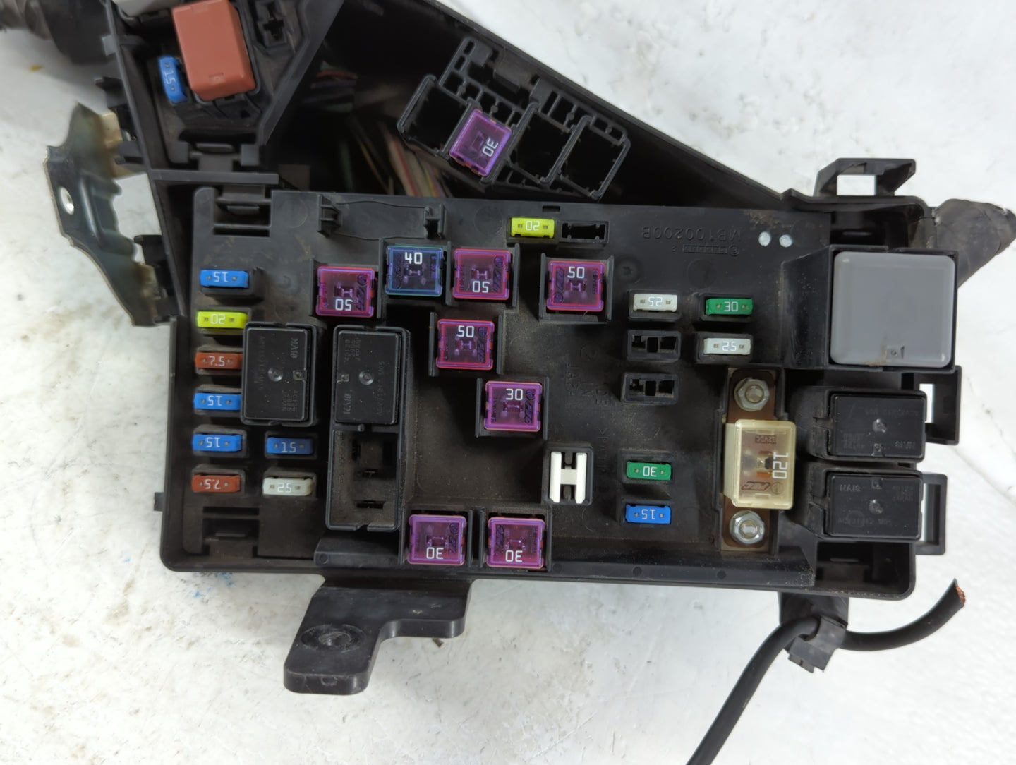 2012-2014 Subaru Impreza Fusebox Fuse Box Panel Relay Module P/N:MB100200B Fits Fits 2012 2013 2014 OEM Used Auto Parts - Oe