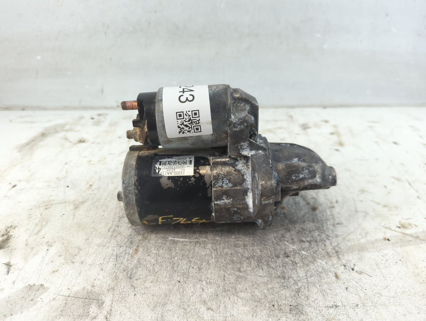 2012-2016 Subaru Impreza Car Starter Motor Solenoid OEM P/N:M000T38571 23300 AA710 Fits OEM Used Auto Parts - Oemusedautopar