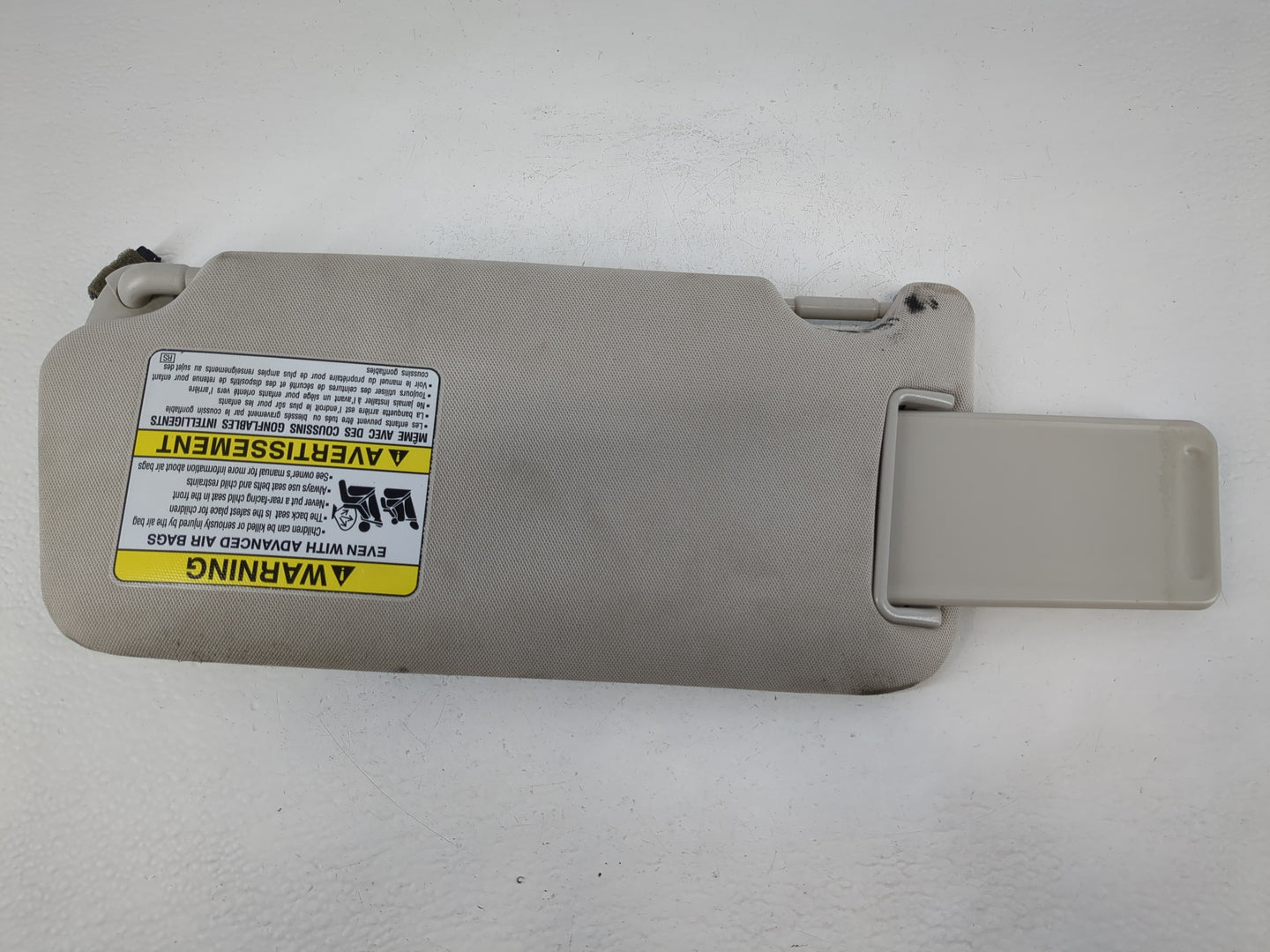 2012-2014 Subaru Legacy Sun Visor Shade Replacement Passenger Right Mirror Fits Fits 2012 2013 2014 OEM Used Auto Parts - Oe