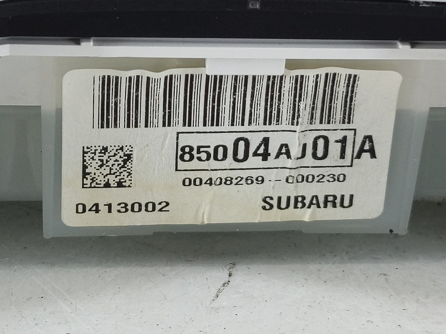 2013-2014 Subaru Legacy Instrument Cluster Speedometer Gauges P/N:85004AJ01A Fits Fits 2013 2014 OEM Used Auto Parts - Oemus