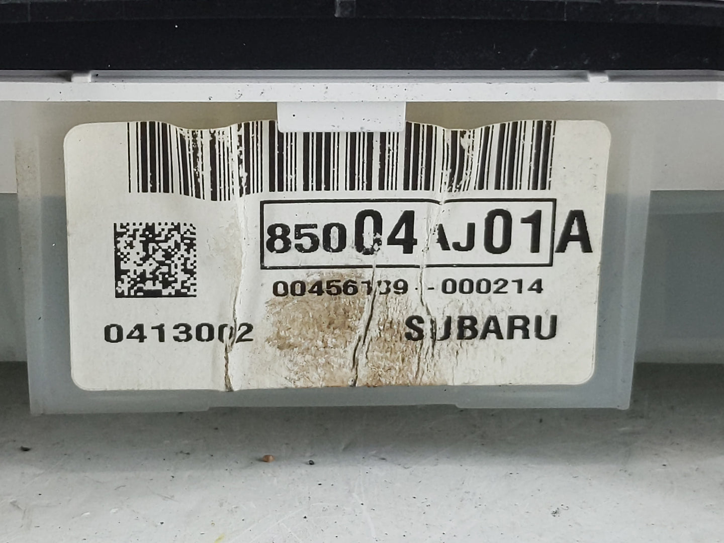 2013-2014 Subaru Legacy Instrument Cluster Speedometer Gauges P/N:85004AJ01A Fits Fits 2013 2014 OEM Used Auto Parts - Oemus