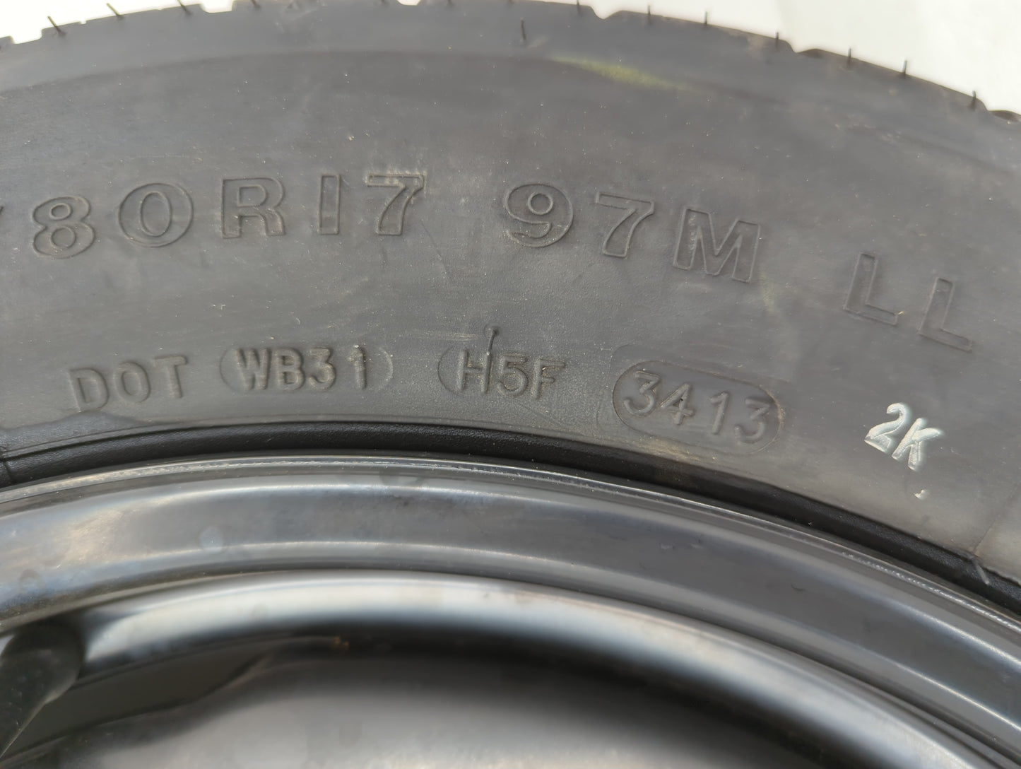 2010-2014 Subaru Legacy Spare Donut Tire Wheel Rim Oem - Oemusedautoparts1.com