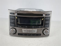 2014 Subaru Legacy Radio AM FM Cd Player Receiver Replacement P/N:86201AJ61A Fits OEM Used Auto Parts - Oemusedautoparts1.co