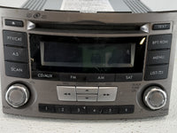 2014 Subaru Legacy Radio AM FM Cd Player Receiver Replacement P/N:86201AJ61A Fits OEM Used Auto Parts - Oemusedautoparts1.co