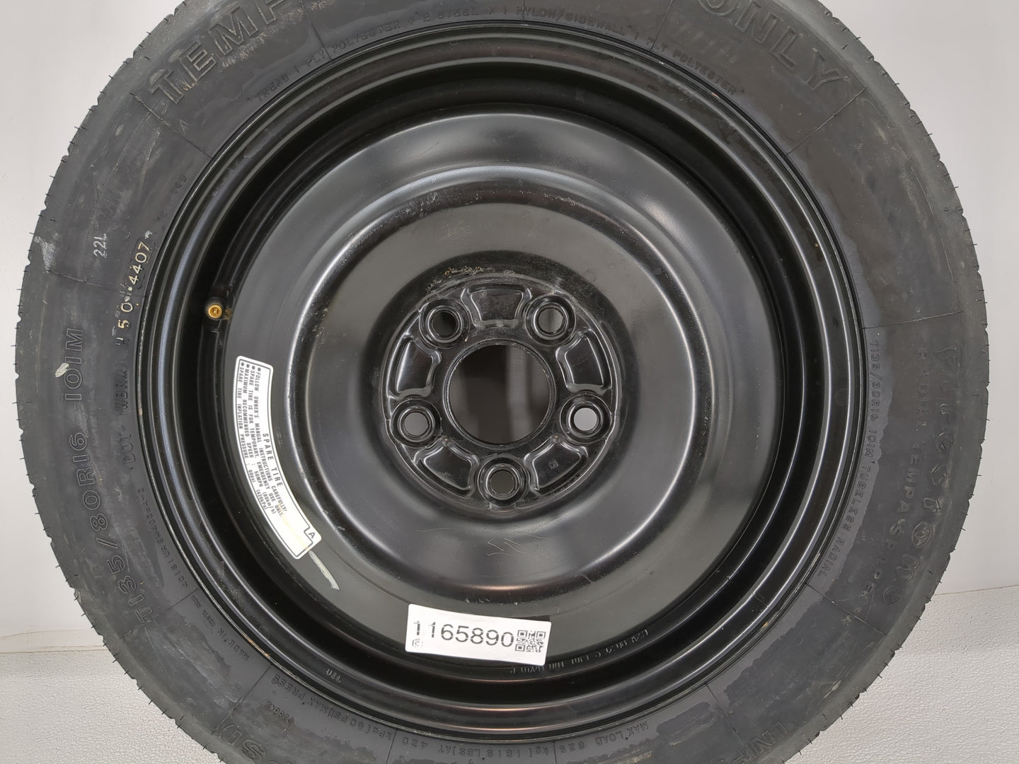 2010-2014 Subaru Legacy Spare Donut Tire Wheel Rim Oem - Oemusedautoparts1.com