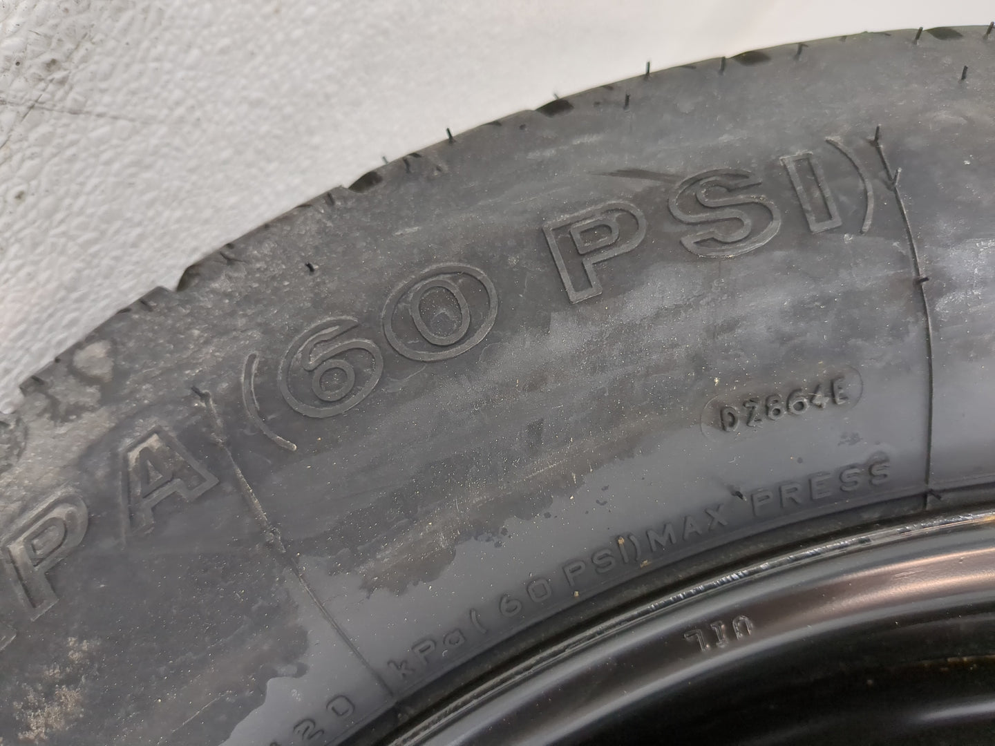 2010-2014 Subaru Legacy Spare Donut Tire Wheel Rim Oem - Oemusedautoparts1.com