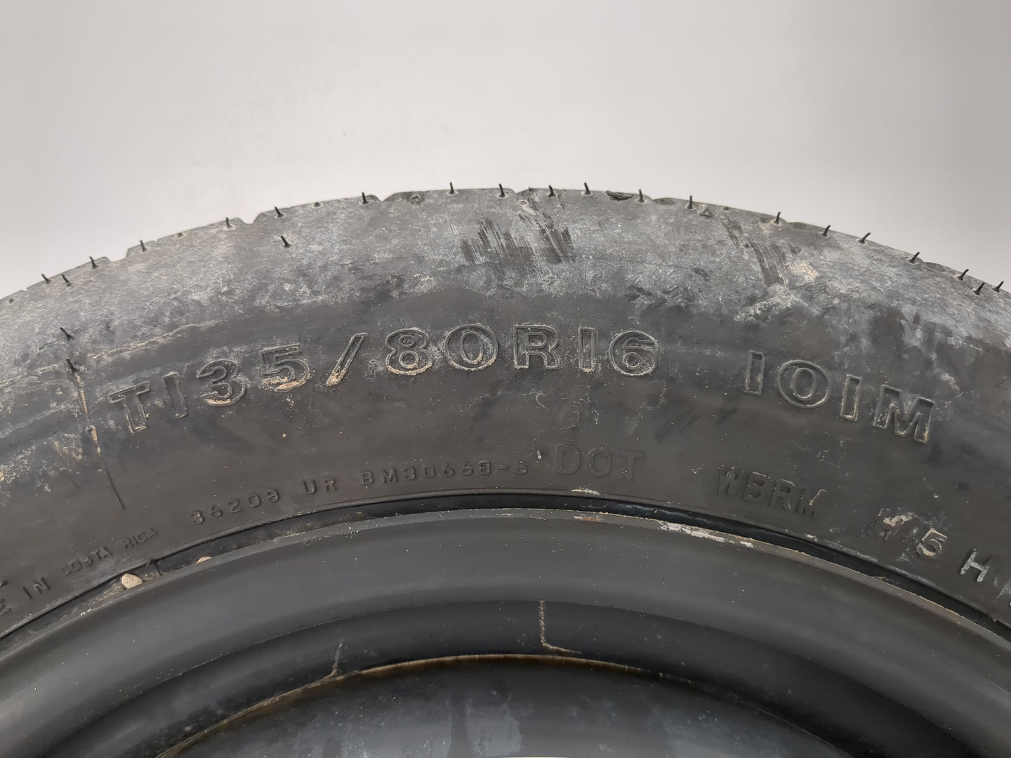 2010-2014 Subaru Legacy Spare Donut Tire Wheel Rim Oem - Oemusedautoparts1.com