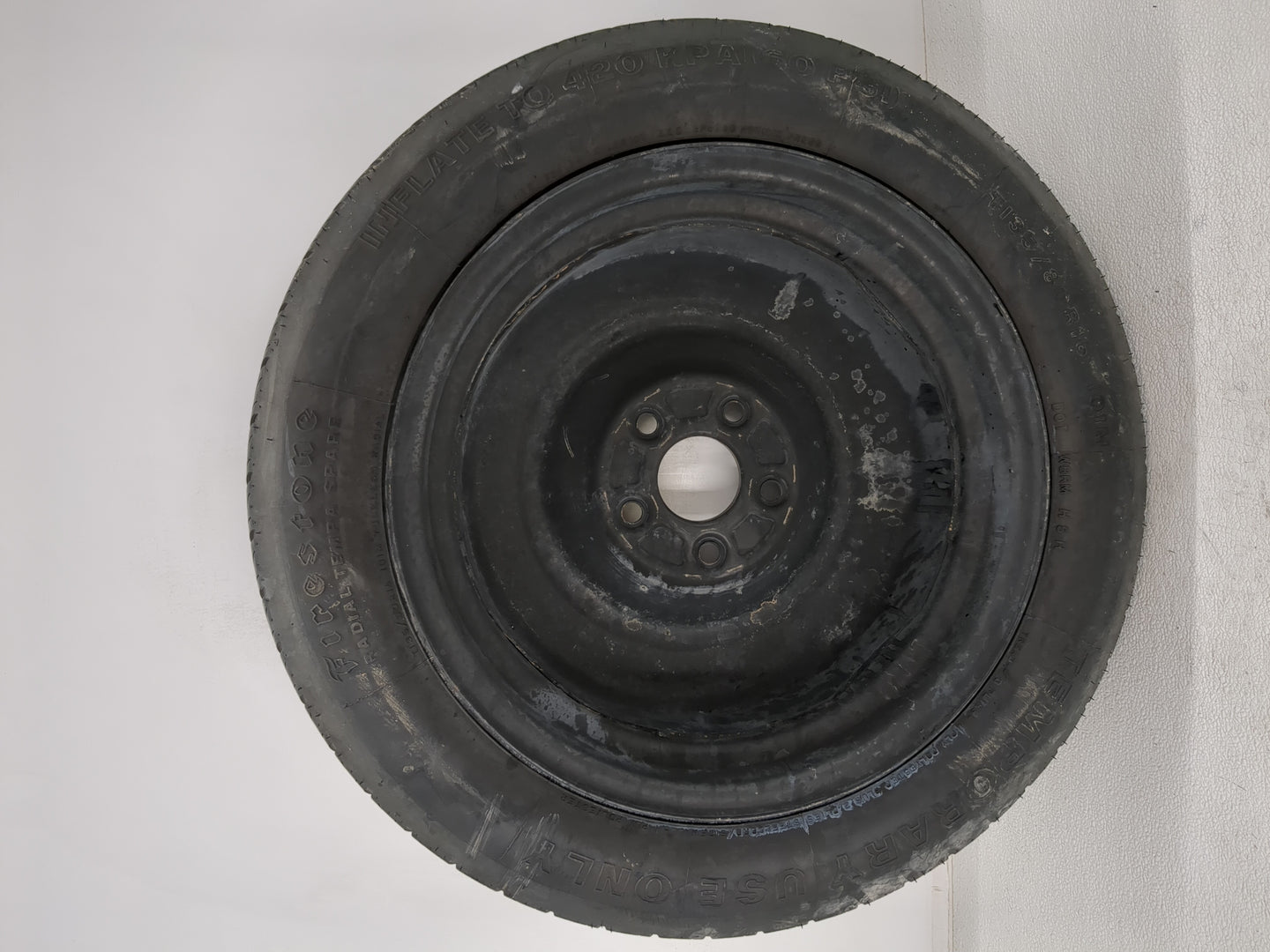 2010-2014 Subaru Legacy Spare Donut Tire Wheel Rim Oem - Oemusedautoparts1.com