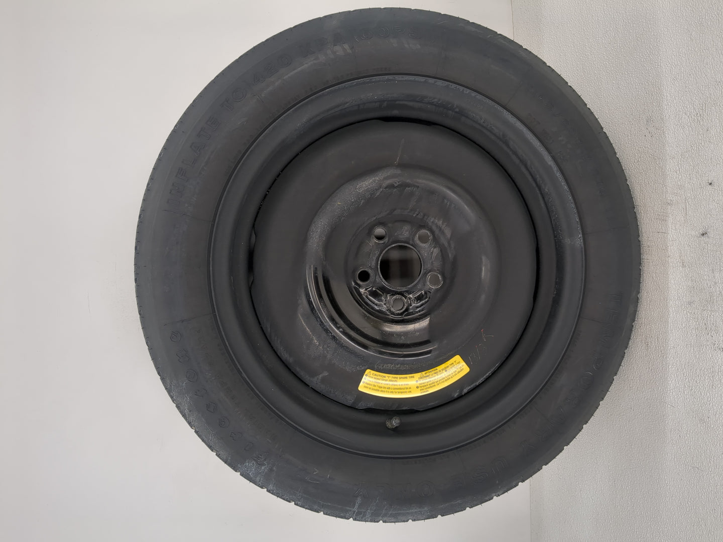 2010-2014 Subaru Legacy Spare Donut Tire Wheel Rim Oem - Oemusedautoparts1.com