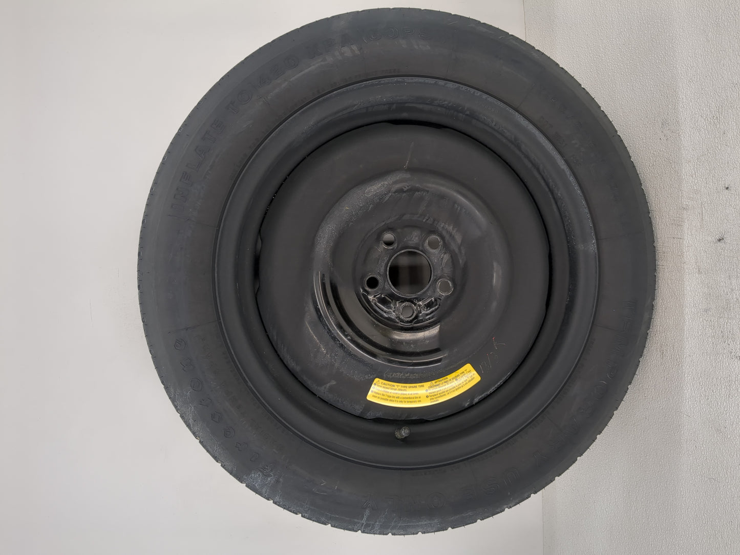 2010-2014 Subaru Legacy Spare Donut Tire Wheel Rim Oem - Oemusedautoparts1.com