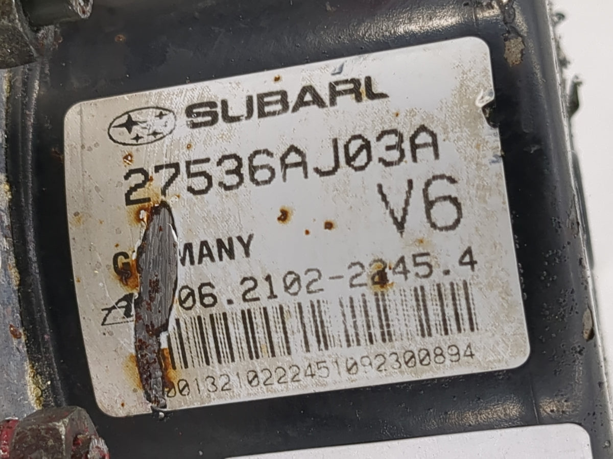2013-2014 Subaru Legacy Anti-Lock Brake ABS Pump Module Actuator OEM P/N:27536AJ03A Fits Fits 2013 2014 OEM Used Auto Parts 