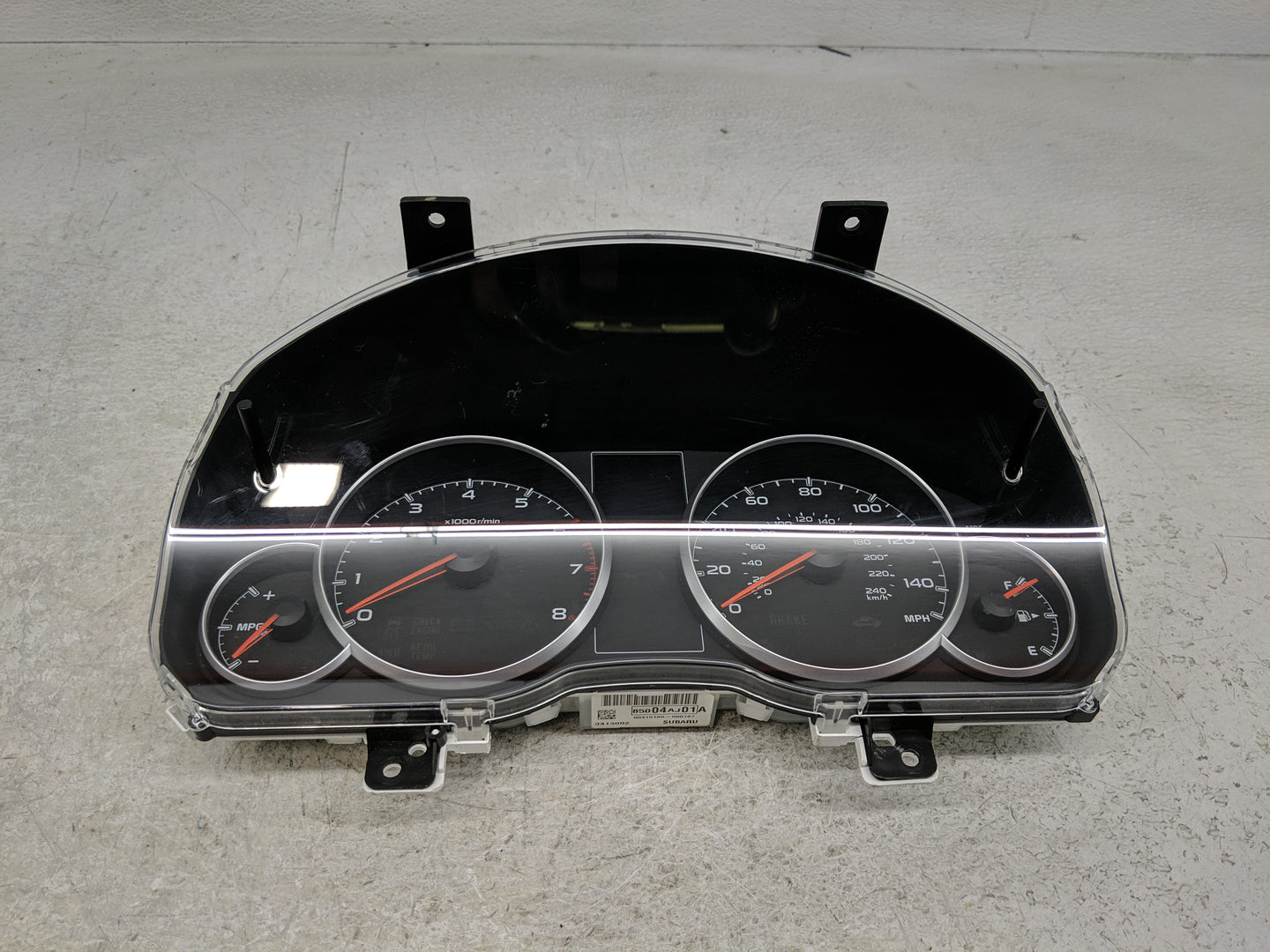 2013-2014 Subaru Legacy Instrument Cluster Speedometer Gauges P/N:85004AJ01A Fits Fits 2013 2014 OEM Used Auto Parts - Oemus