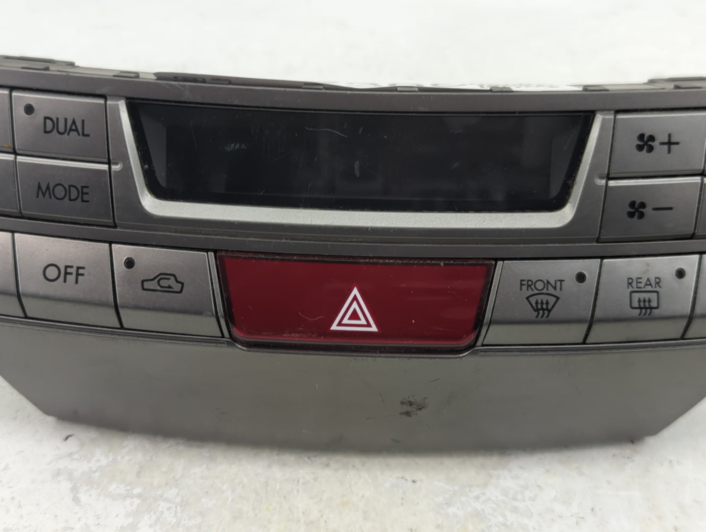 2010-2014 Subaru Legacy Climate Control Module Temperature AC/Heater Replacement P/N:A2C3160350000 Fits OEM Used Auto Parts 