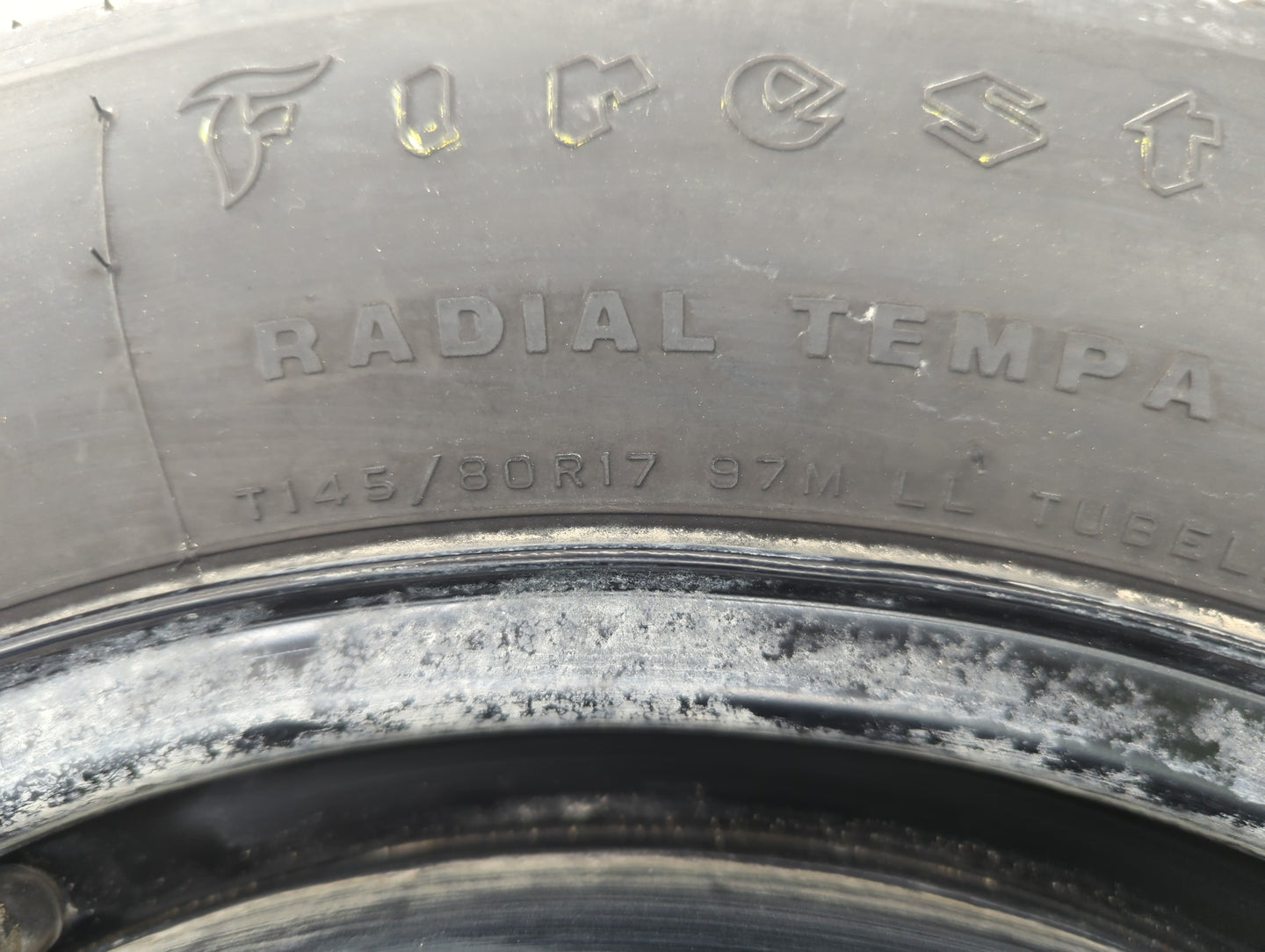 2010-2014 Subaru Legacy Spare Donut Tire Wheel Rim Oem - Oemusedautoparts1.com