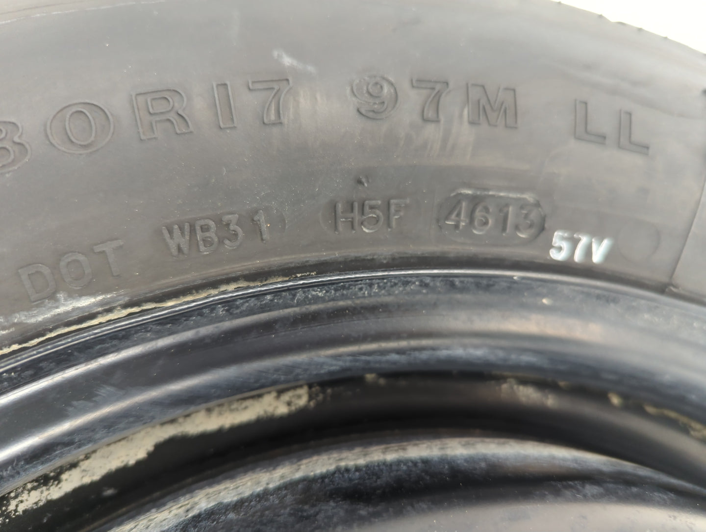 2010-2014 Subaru Legacy Spare Donut Tire Wheel Rim Oem - Oemusedautoparts1.com