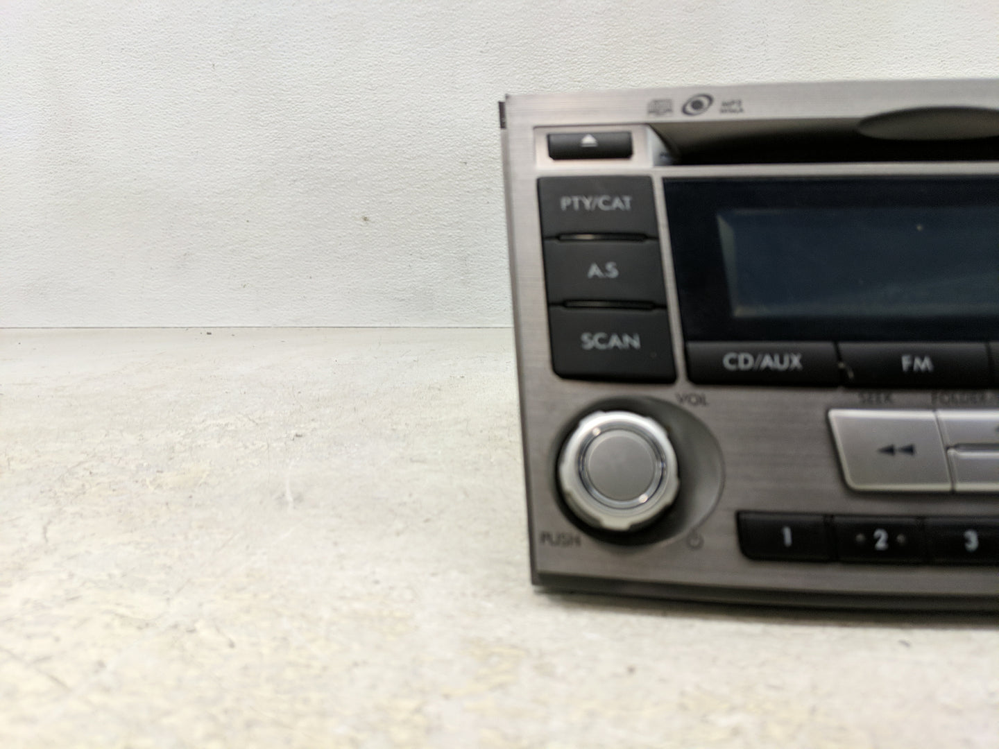 2012-2014 Subaru Legacy Radio AM FM Cd Player Receiver Replacement P/N:86201AJ61A Fits Fits 2012 2013 2014 OEM Used Auto Par