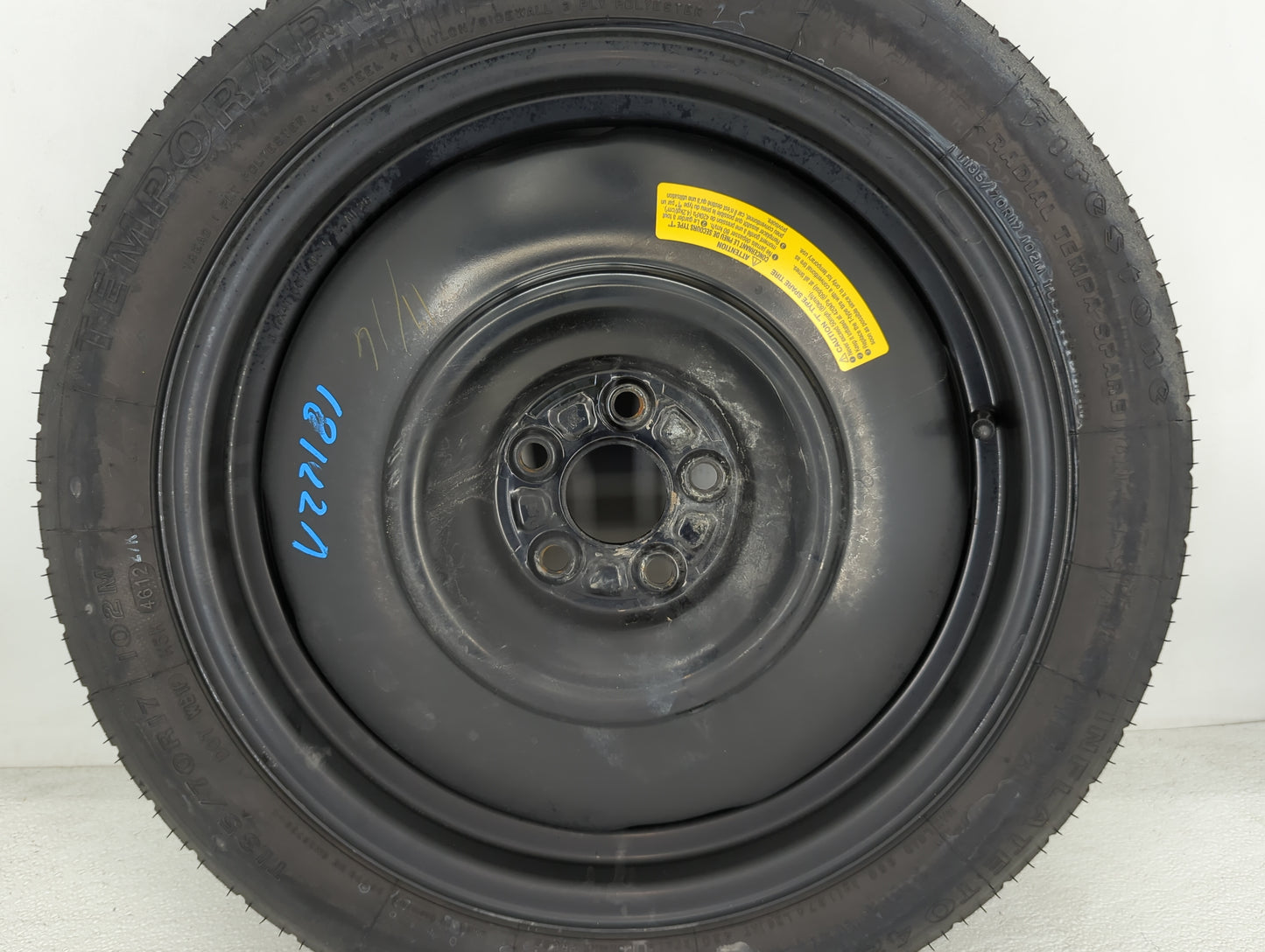 2010-2014 Subaru Legacy Spare Donut Tire Wheel Rim Oem - Oemusedautoparts1.com