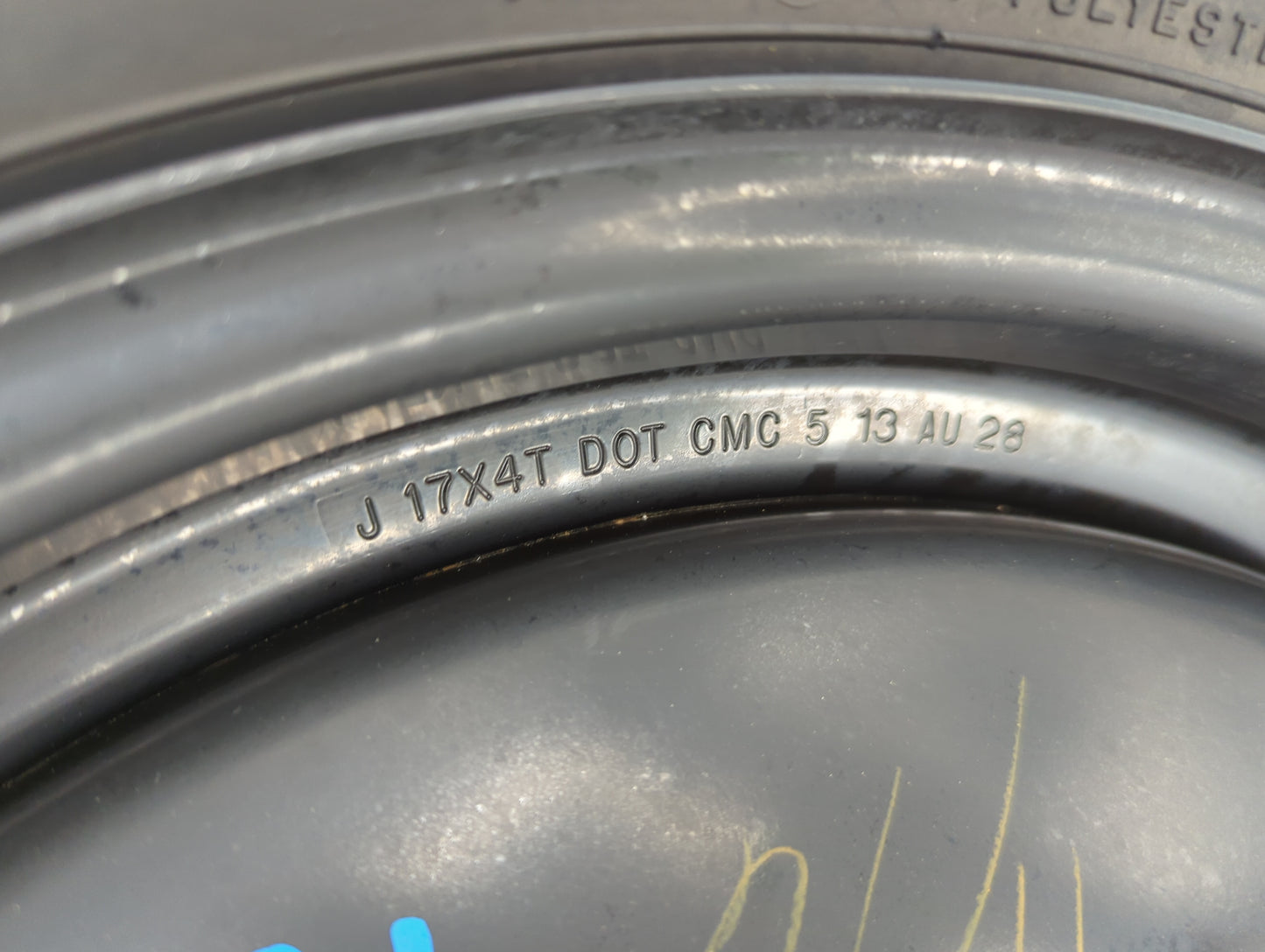 2010-2014 Subaru Legacy Spare Donut Tire Wheel Rim Oem - Oemusedautoparts1.com