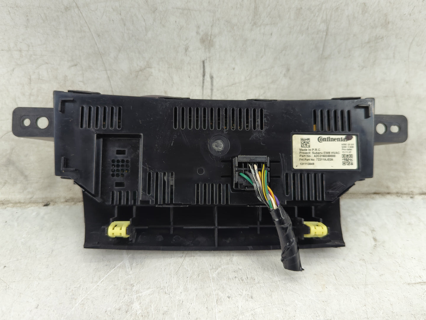 2010-2014 Subaru Legacy Climate Control Module Temperature AC/Heater Replacement P/N:A2C3160350000 Fits OEM Used Auto Parts 