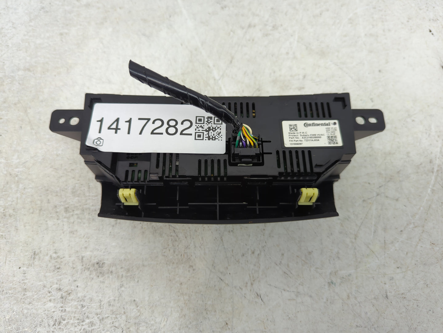 2010-2014 Subaru Legacy Climate Control Module Temperature AC/Heater Replacement P/N:A2C1360350000 Fits OEM Used Auto Parts 