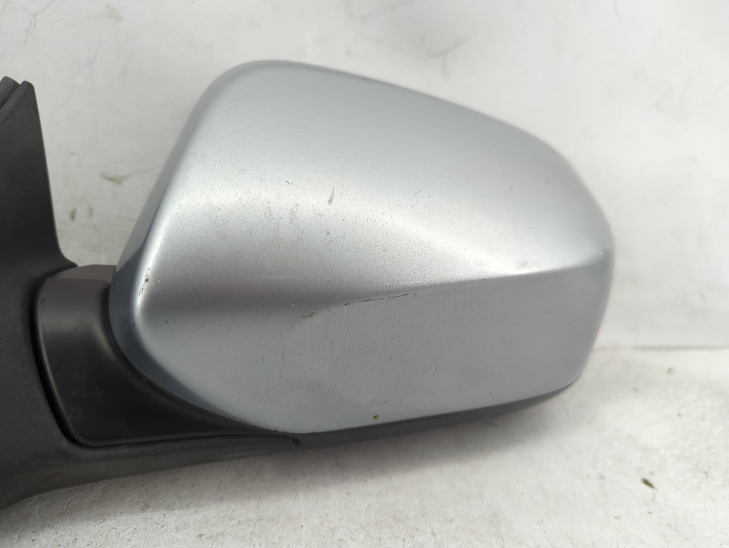 2011-2014 Subaru Legacy Driver Left Side View Manual Door Mirror Silver - Oemusedautoparts1.com