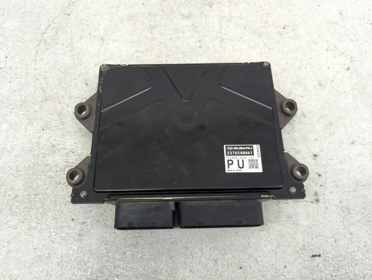 2013-2014 Subaru Legacy PCM Engine Control Computer ECU ECM PCU OEM P/N:22765AN461 115600-0042 Fits Fits 2013 2014 OEM Used 