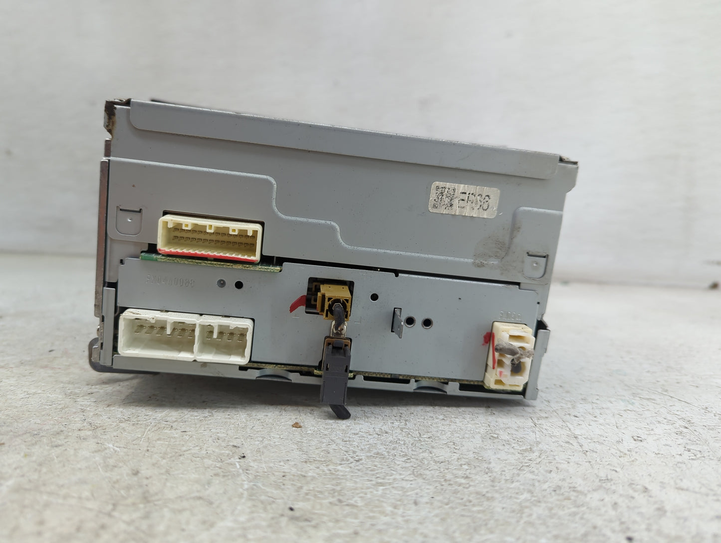 2013-2014 Subaru Legacy Radio Control Panel Silver - Oemusedautoparts1.com
