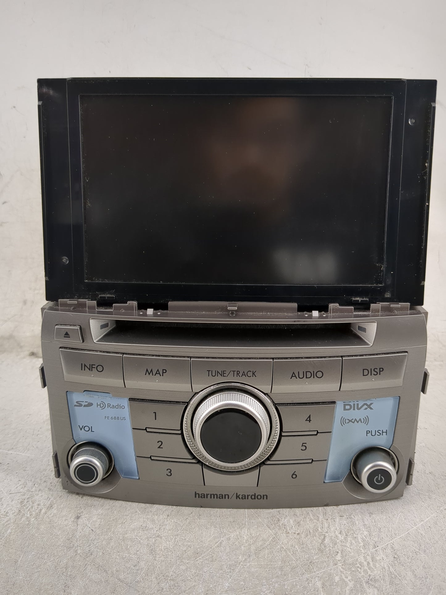 2014 Subaru Legacy Radio AM FM Cd Player Receiver Replacement P/N:86271AJ80A P68245851AB Fits OEM Used Auto Parts - Oemuseda
