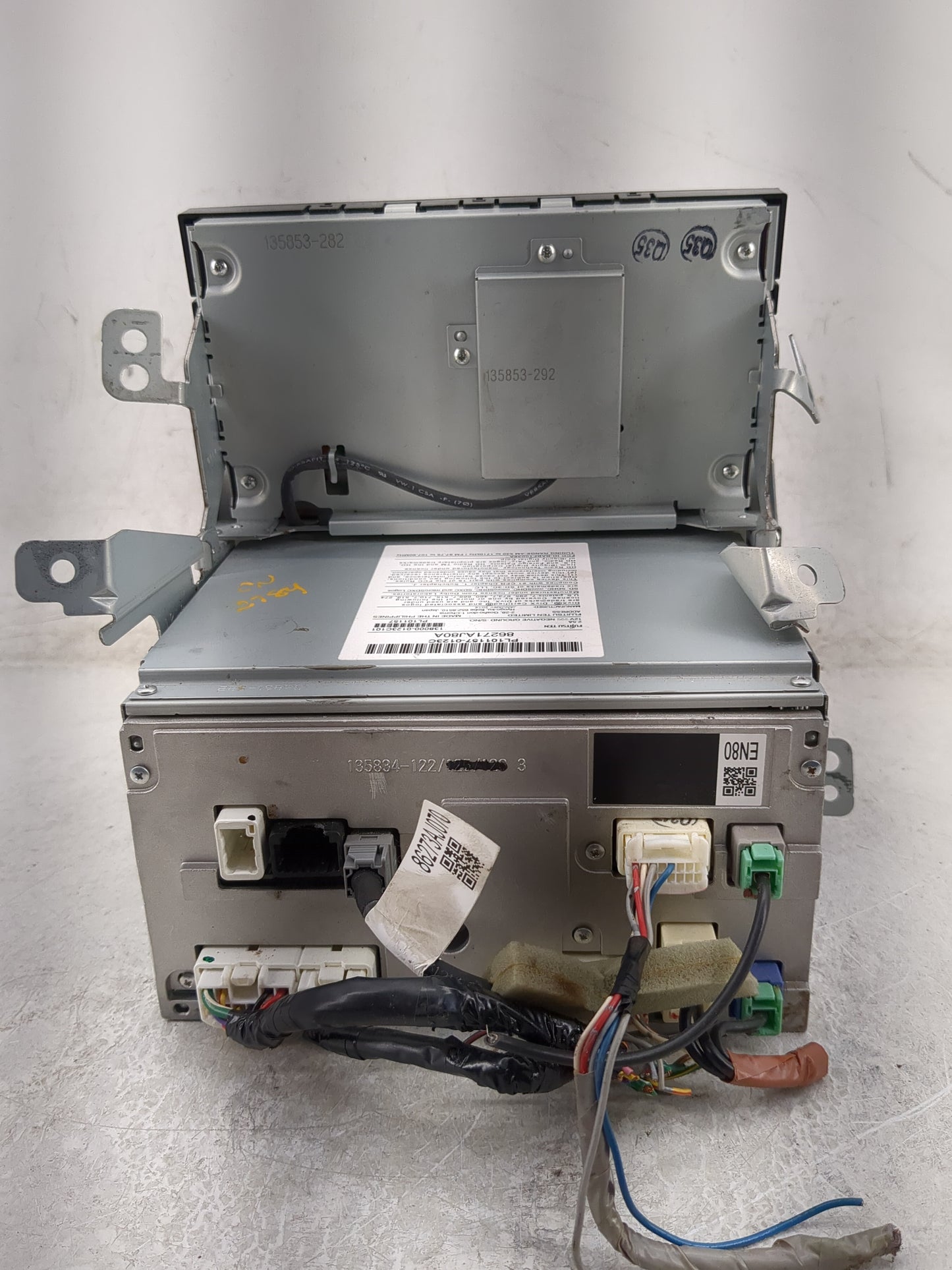 2014 Subaru Legacy Radio AM FM Cd Player Receiver Replacement P/N:86271AJ80A P68245851AB Fits OEM Used Auto Parts - Oemuseda
