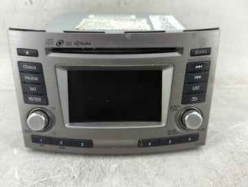 2013-2014 Subaru Legacy Radio AM FM Cd Player Receiver Replacement Fits Fits 2013 2014 OEM Used Auto Parts - Oemusedautopart