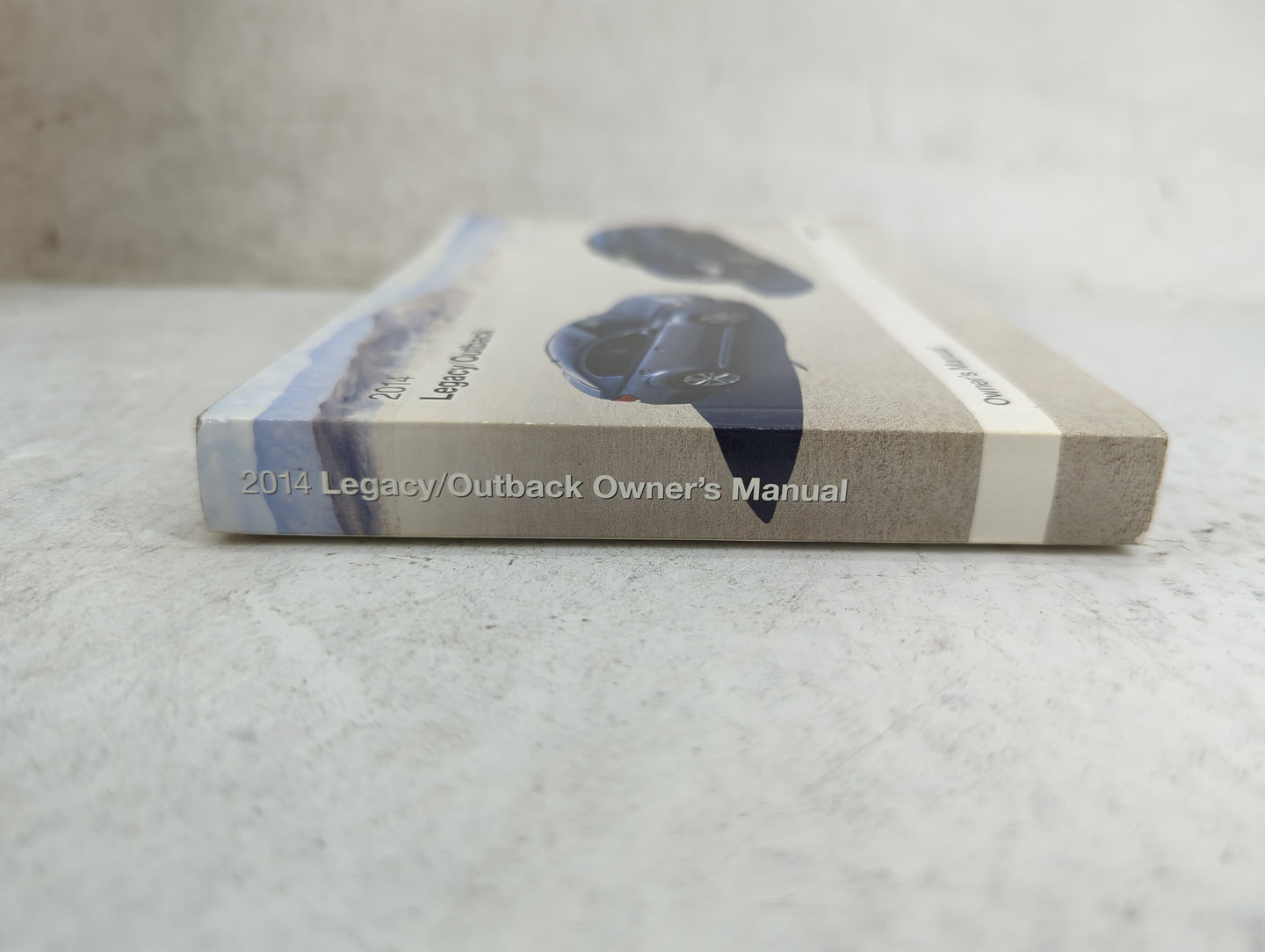 2014 Subaru Legacy Owners Manual Book Guide P/N:A2500BE-B OEM Used Auto Parts - Oemusedautoparts1.com