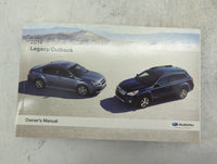 2014 Subaru Legacy Owners Manual Book Guide P/N:A2500BE-A OEM Used Auto Parts - Oemusedautoparts1.com
