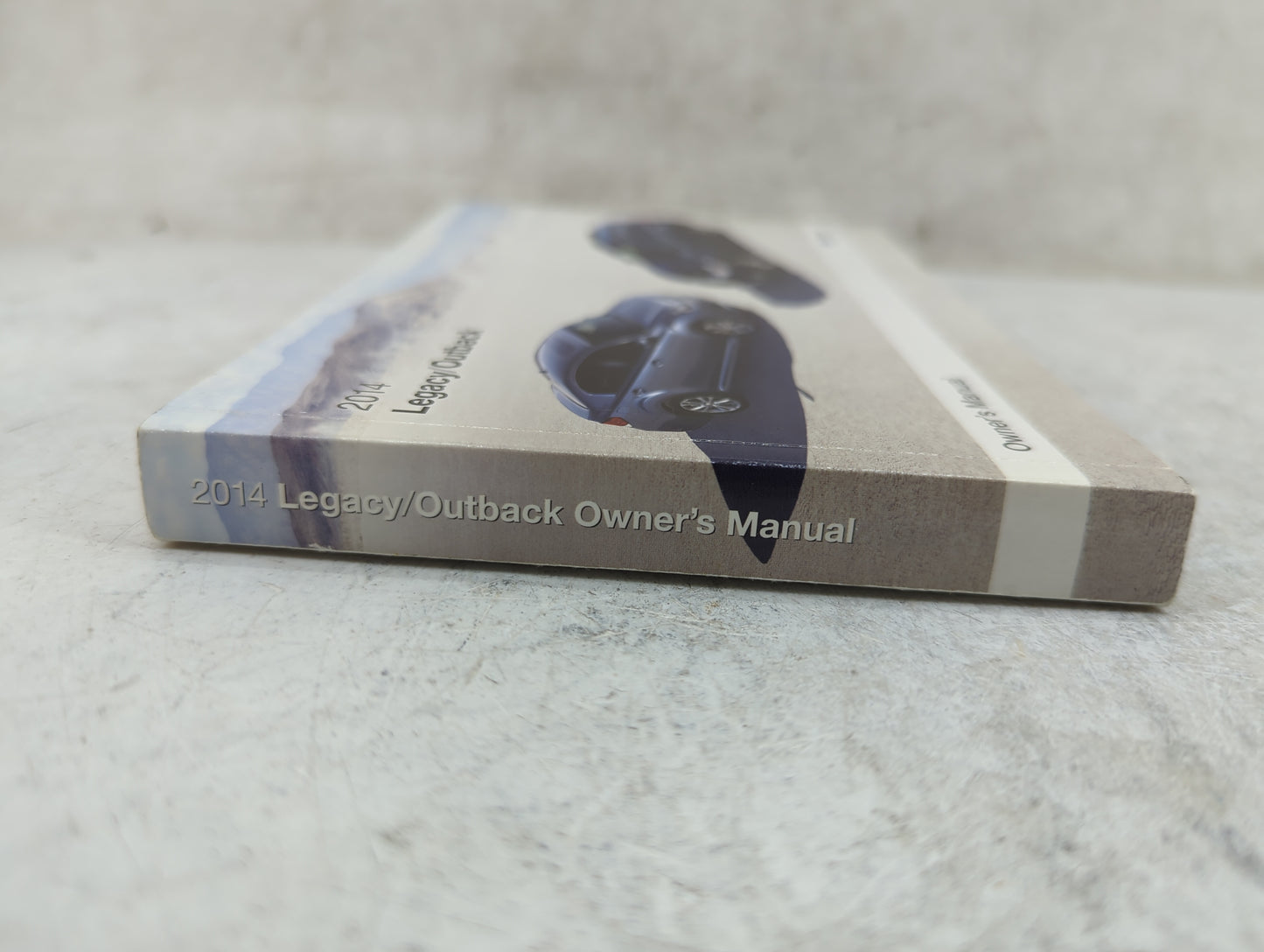 2014 Subaru Legacy Owners Manual Book Guide P/N:A2500BE-A OEM Used Auto Parts - Oemusedautoparts1.com