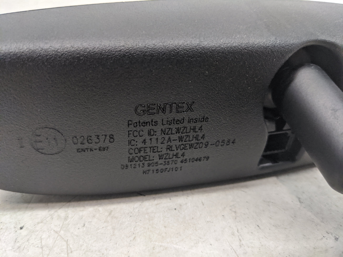 2015-2017 Subaru Legacy Interior Rear View Mirror Replacement OEM P/N:026378 NZLWZLHL4, 4112A-WZLHL4 Fits Fits 2015 2016 201