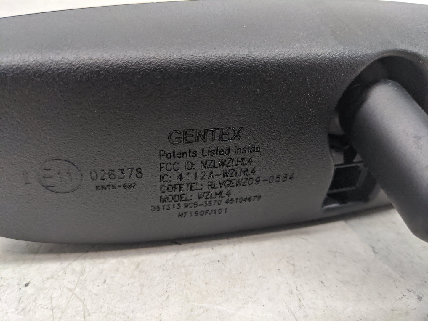 2015-2017 Subaru Legacy Interior Rear View Mirror Replacement OEM P/N:026378 NZLWZLHL4, 4112A-WZLHL4 Fits Fits 2015 2016 201