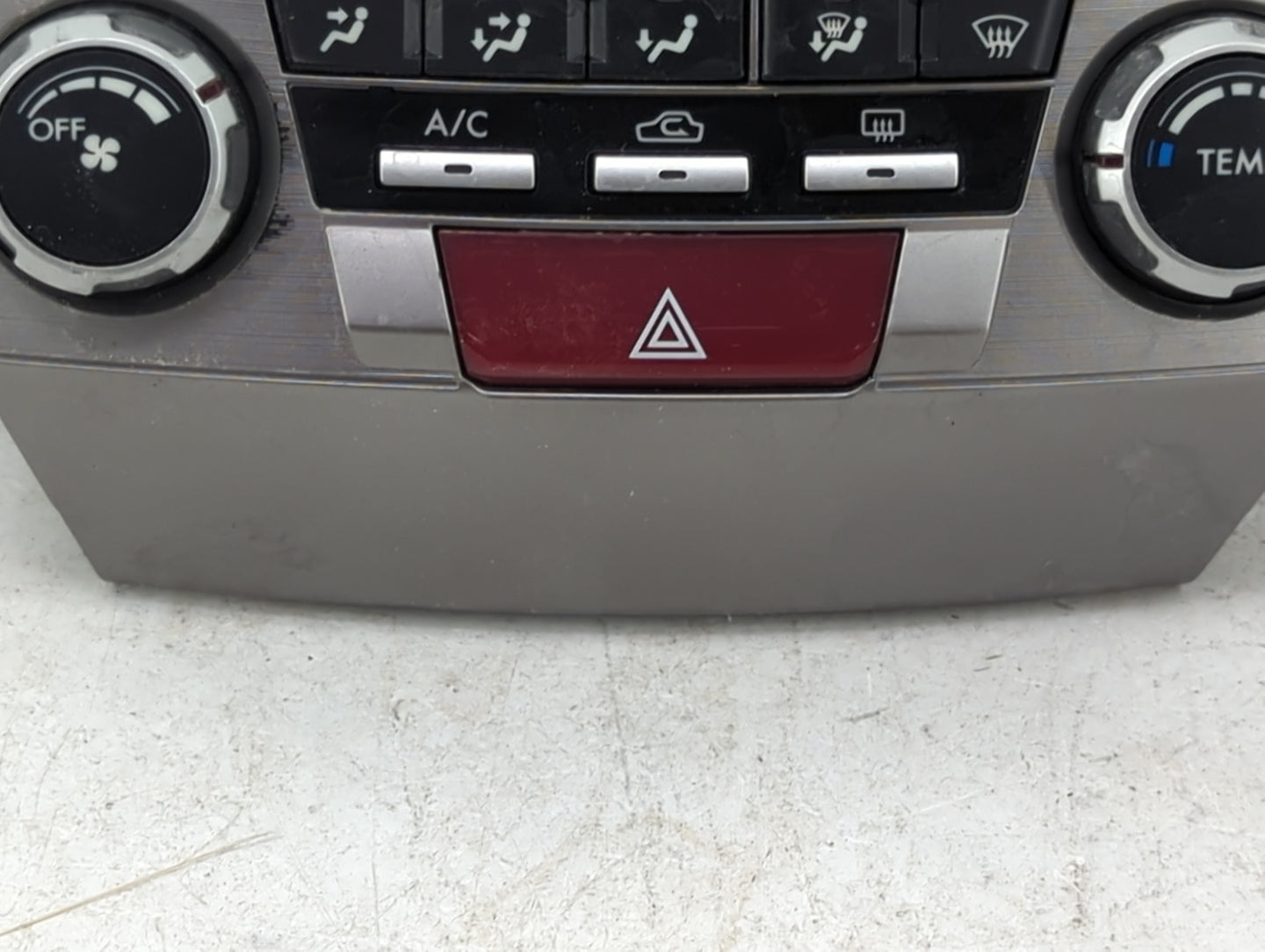 2010-2014 Subaru Legacy Climate Control Module Temperature AC/Heater Replacement P/N:72311AJ08A MX237000-2753 Fits OEM Used 