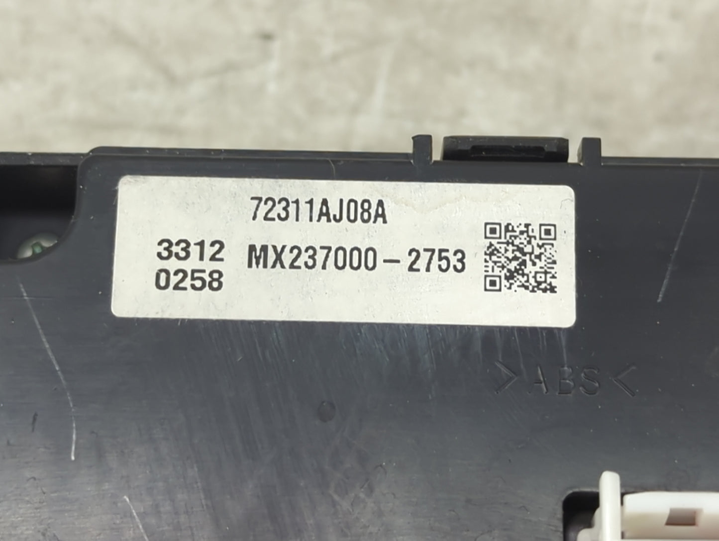 2010-2014 Subaru Legacy Climate Control Module Temperature AC/Heater Replacement P/N:72311AJ08A MX237000-2753 Fits OEM Used 