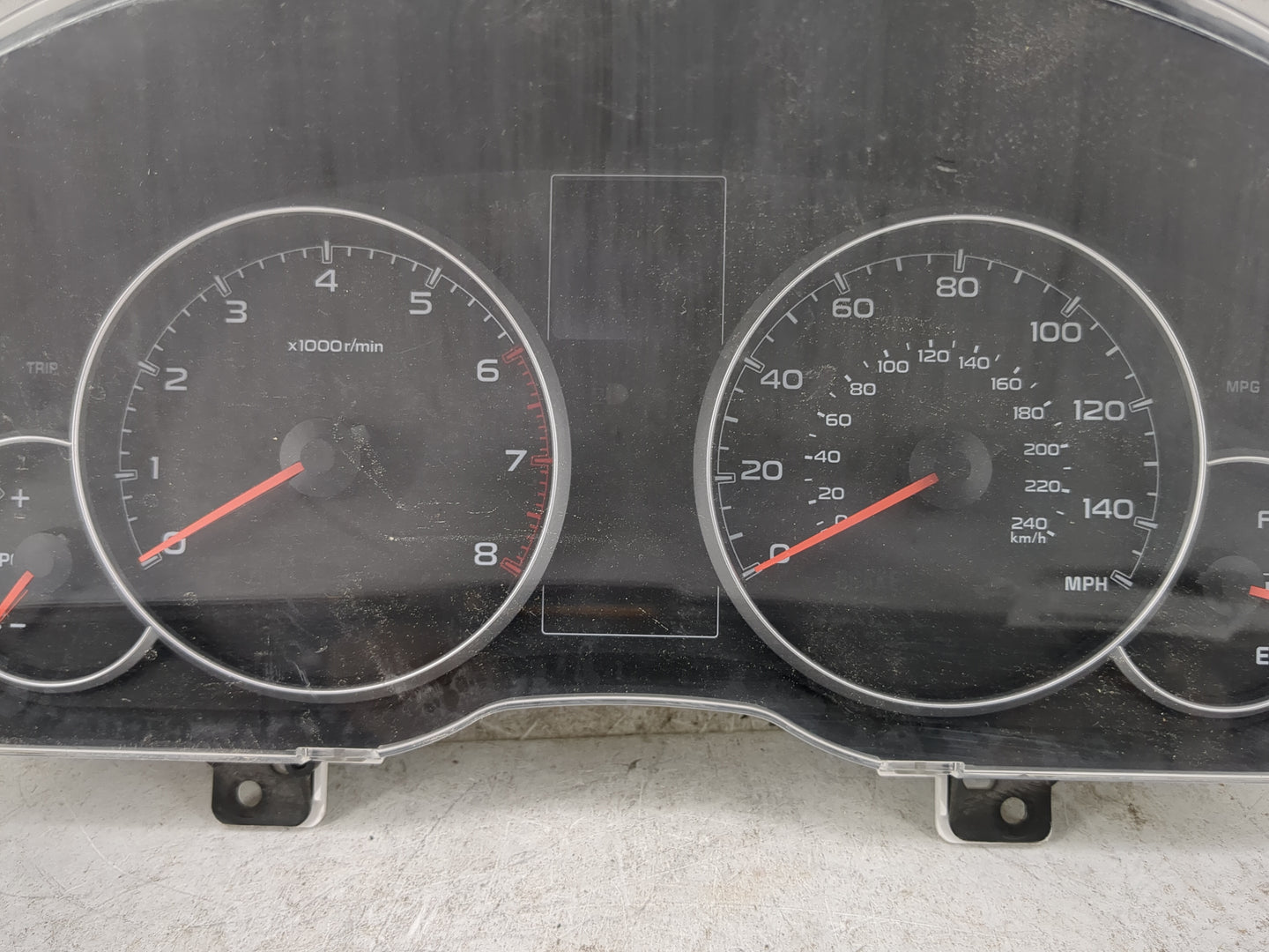 2013-2014 Subaru Legacy Instrument Cluster Speedometer Gauges P/N:85004AJ01A 00434272-000137, 0413002 Miles: Fits Fits 2013 