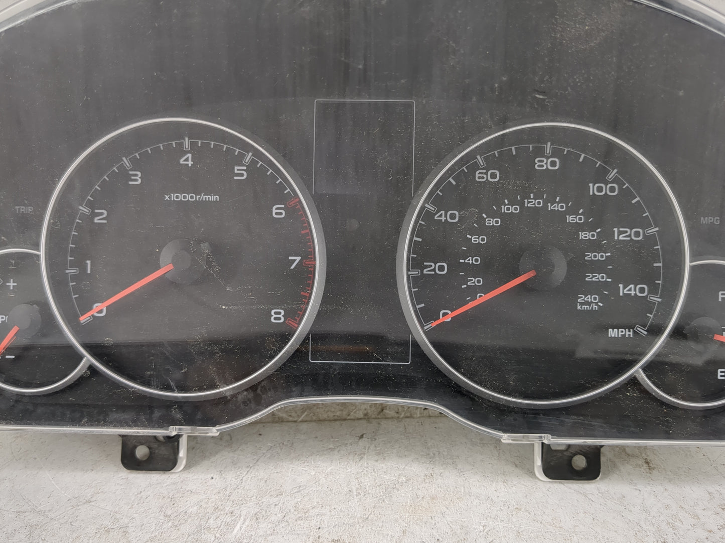 2013-2014 Subaru Legacy Instrument Cluster Speedometer Gauges P/N:85004AJ01A 00434272-000137, 0413002 Miles: Fits Fits 2013 