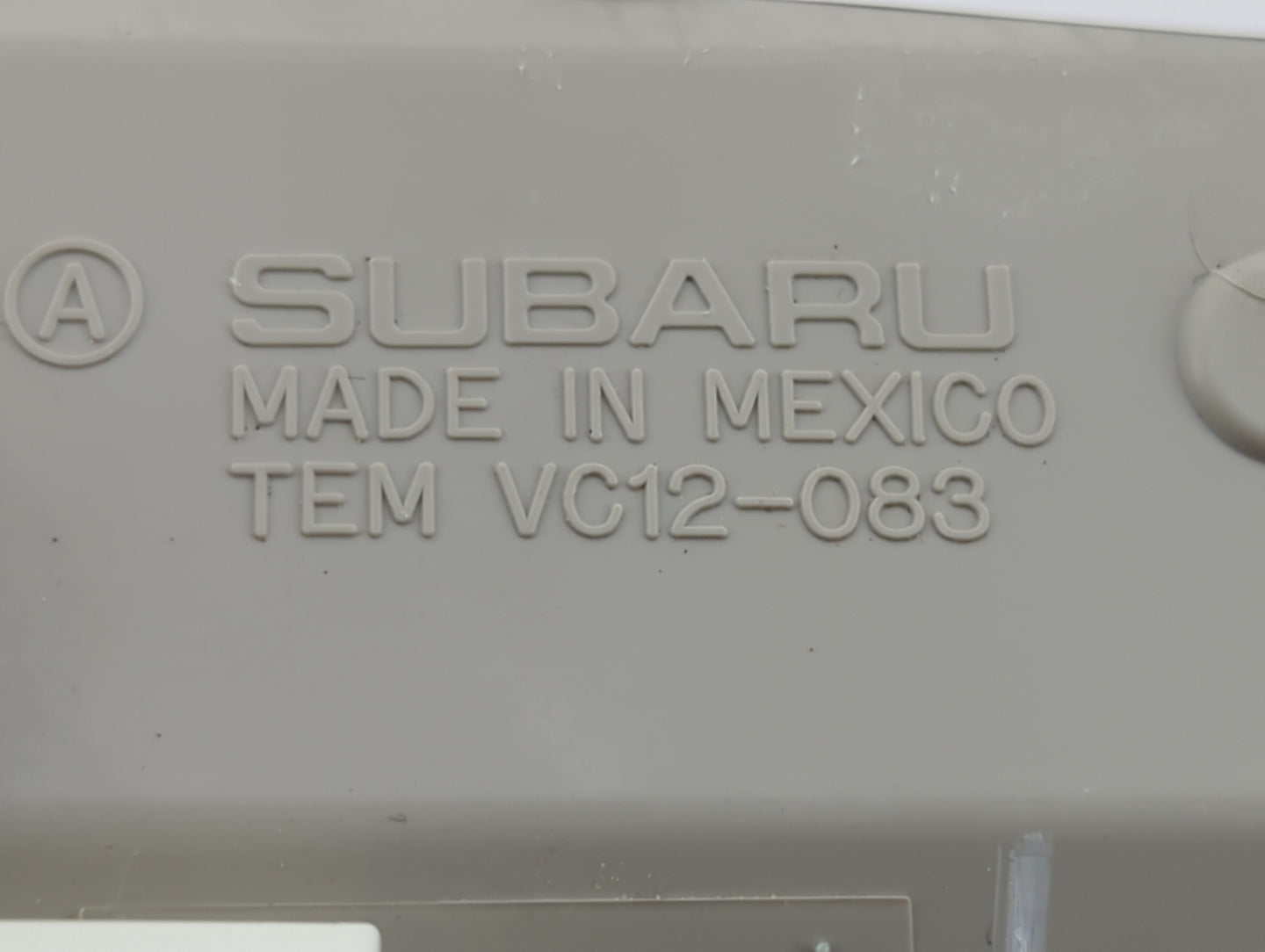 2014 Subaru Legacy Overhead Roof Console - Oemusedautoparts1.com