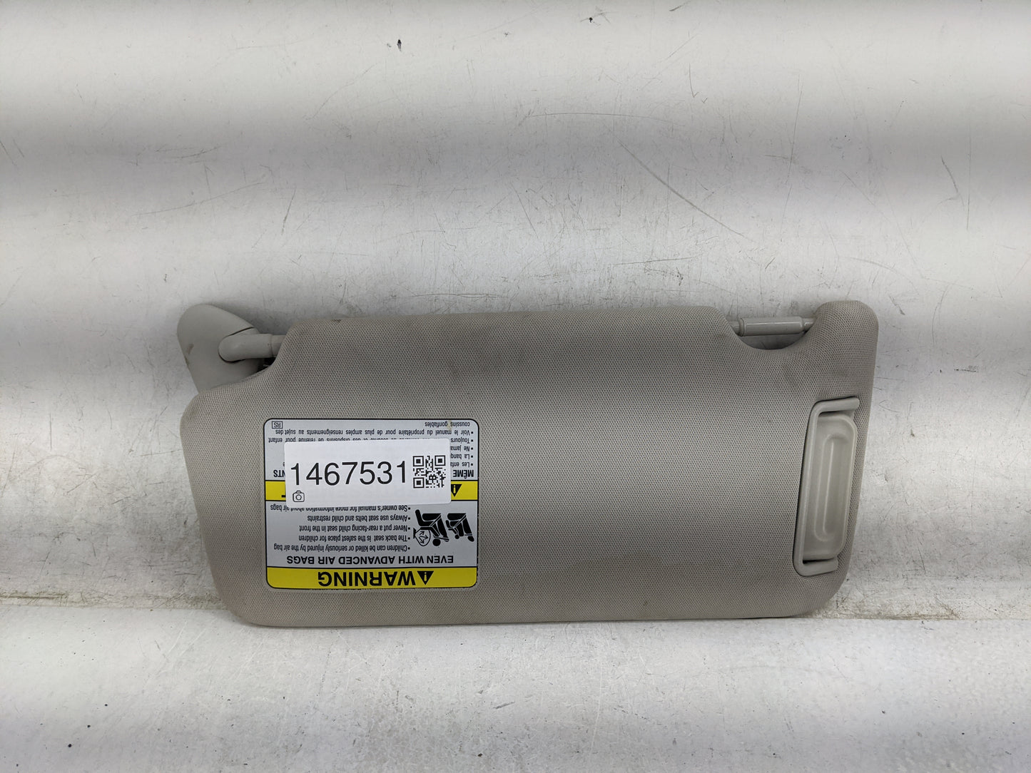 2012-2014 Subaru Legacy Sun Visor Shade Replacement Driver Left Mirror Fits Fits 2012 2013 2014 OEM Used Auto Parts - Oemuse