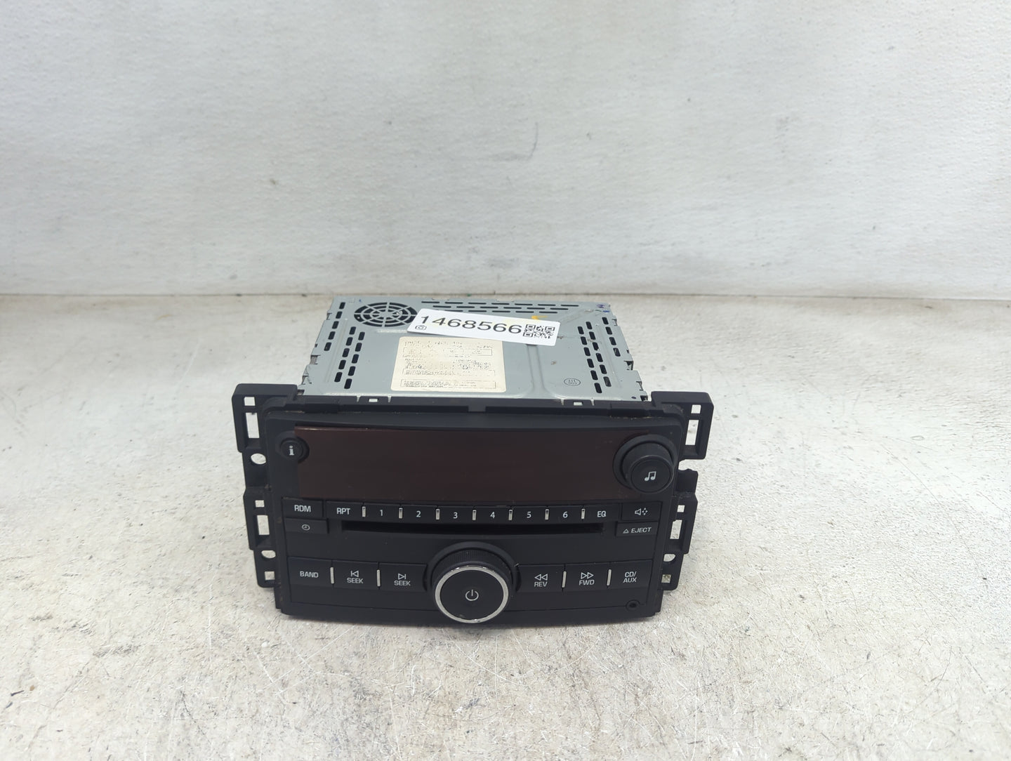 2012-2014 Subaru Legacy Radio AM FM Cd Player Receiver Replacement Fits Fits 2012 2013 2014 OEM Used Auto Parts - Oemusedaut