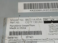 2012-2014 Subaru Legacy Radio AM FM Cd Player Receiver Replacement P/N:86201AJ66A CQ-FF13E04D, PE669U1 Fits Fits 2012 2013 2