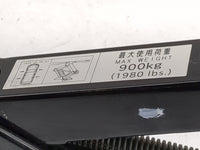 2014 Subaru Legacy Spare Scissor Car Jack Black - Oemusedautoparts1.com
