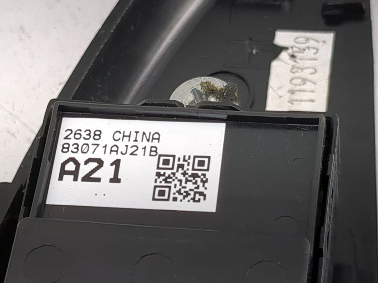 2013-2014 Subaru Legacy Master Power Window Switch Replacement Driver Side Left P/N:83071AJ21B Fits Fits 2013 2014 OEM Used 