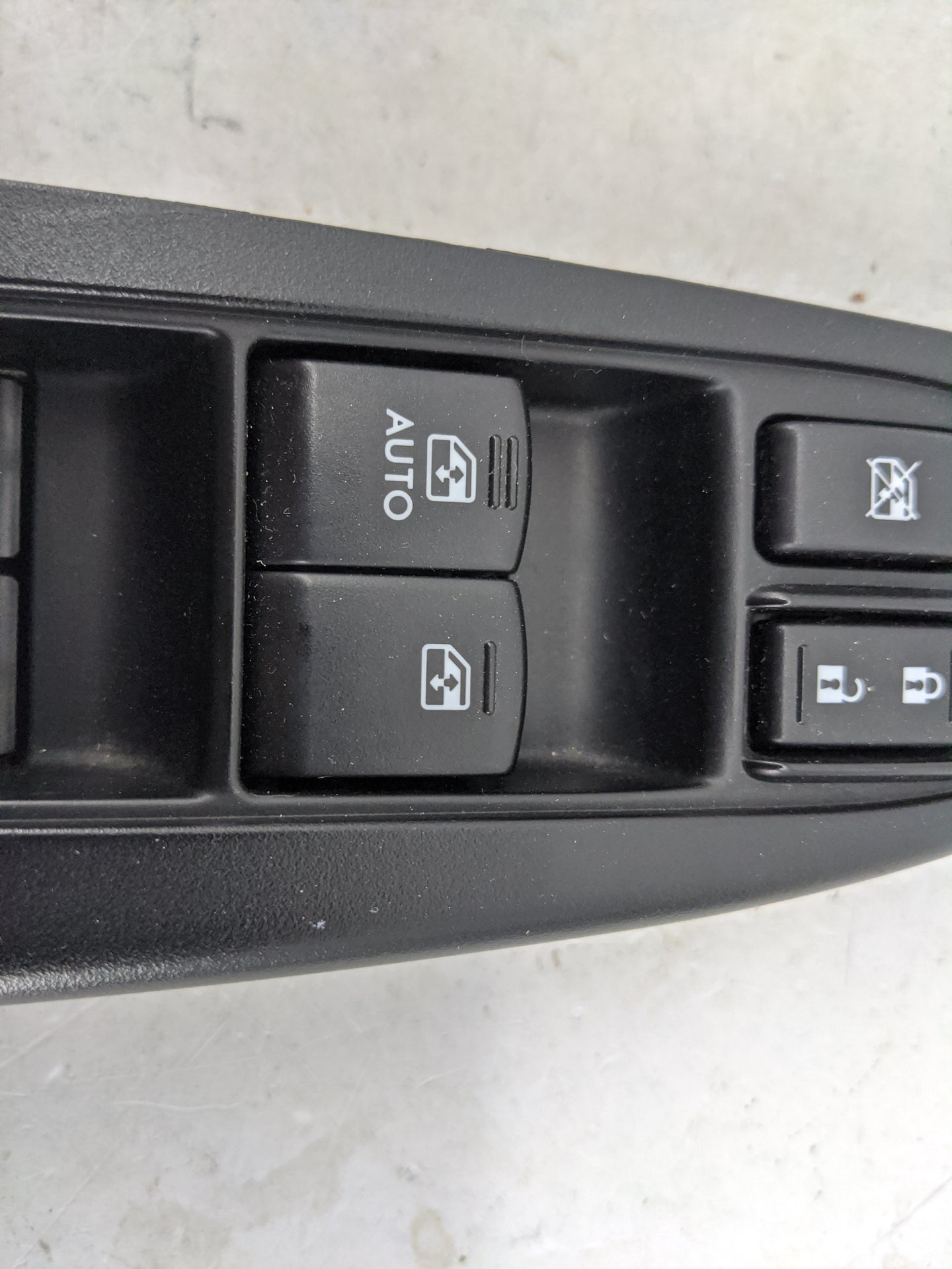 2013-2014 Subaru Legacy Master Power Window Switch Replacement Driver Side Left P/N:83071AJ21A Fits Fits 2013 2014 OEM Used 